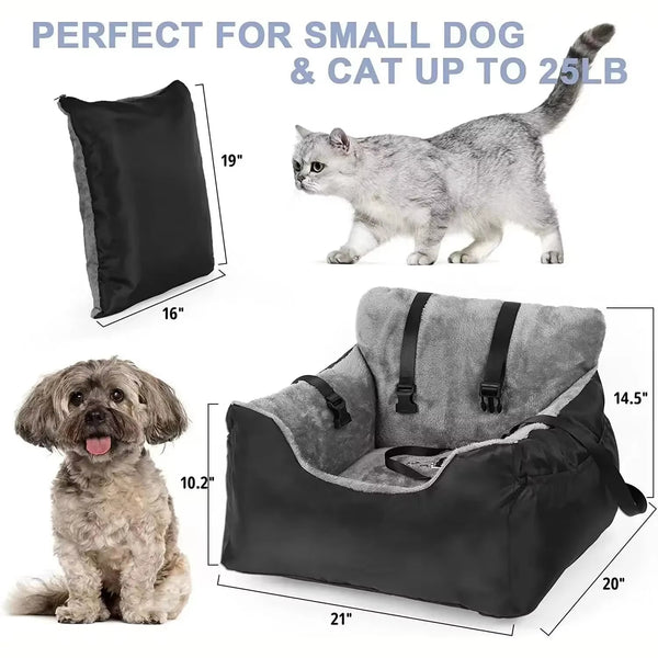 Cozy Dog Car Seat Bed